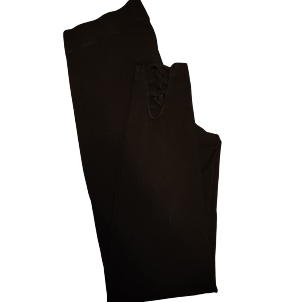 Old Navy Black High Rise Leggings - Picture 1 of 3